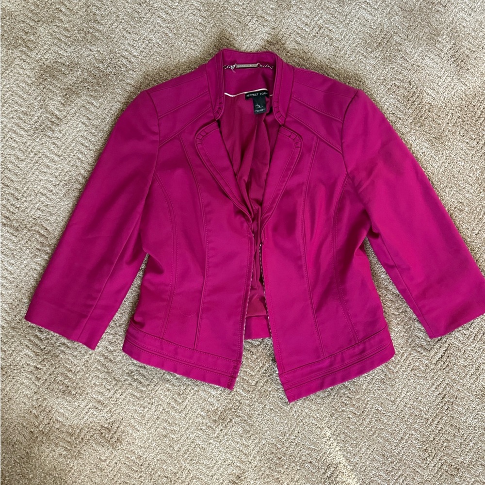 Chic Fuchsia Blazer for Women
